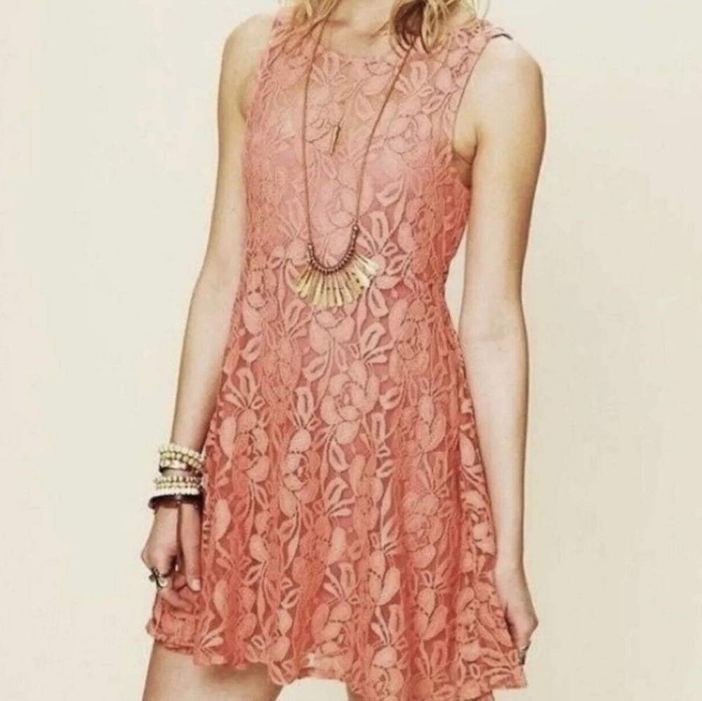Free People Miles of Lace Dress